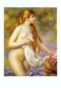Pierre Renoir Bather with Long Hair China oil painting reproduction